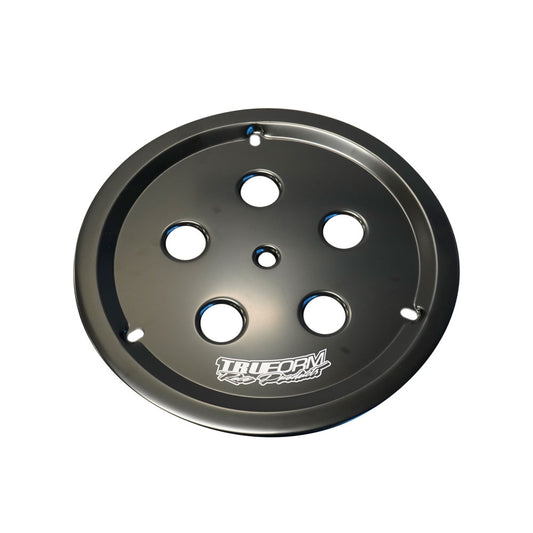 Wheel Cover - Alumin Blck Vent