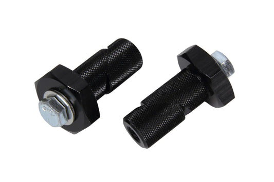 Torsion Bar Retainer Wedge Style Black - Pair