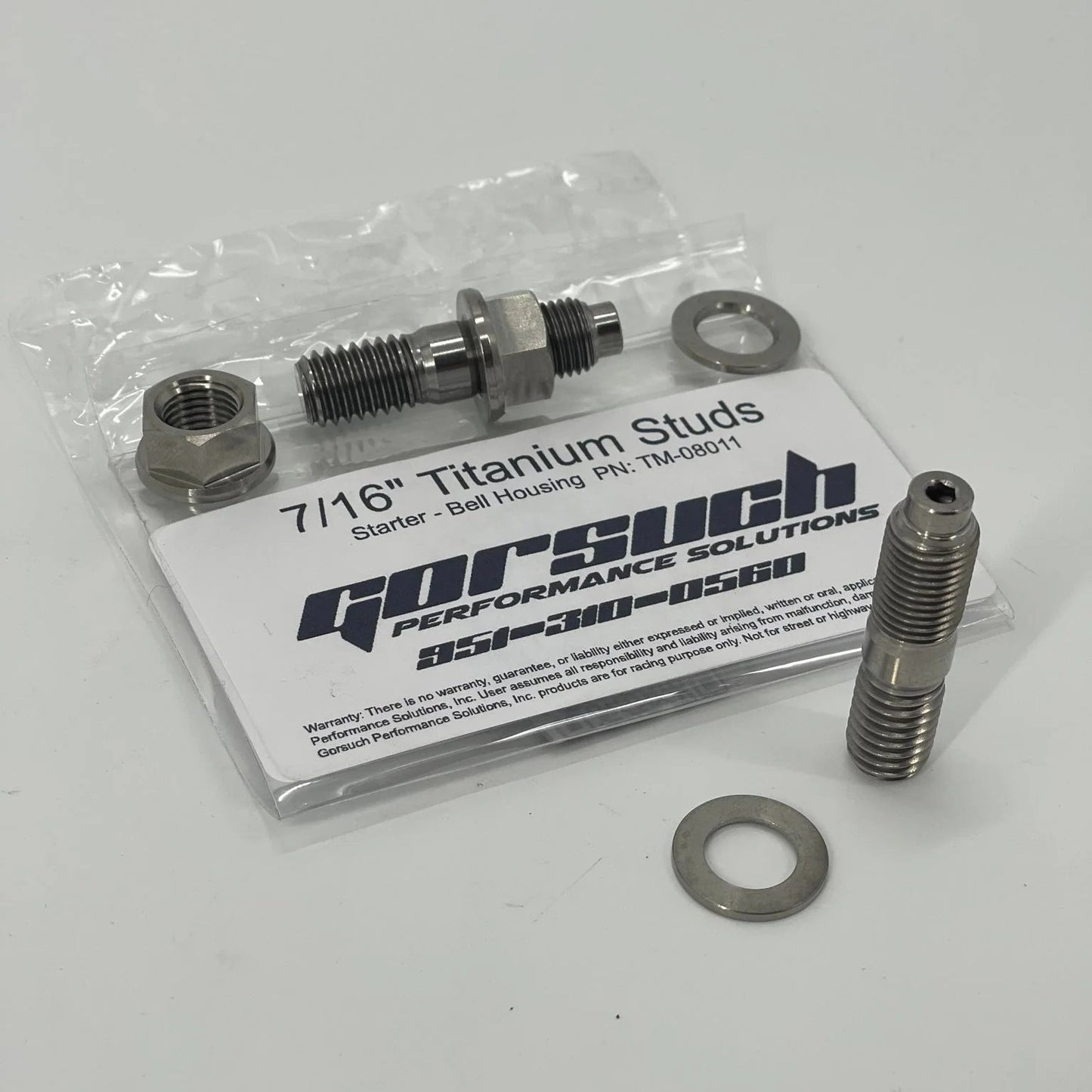 Titanium Starter Motor Stud Kit - Bert
