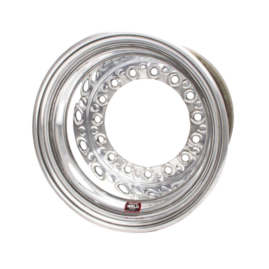 Wheel, Wide 5 XL, 15 x 12 in, 4.000 in Backspace, Wide 5 Bolt Pattern, Aluminum, Polished