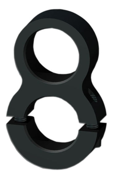 Tow Hooks Clamp On 1-1/2in