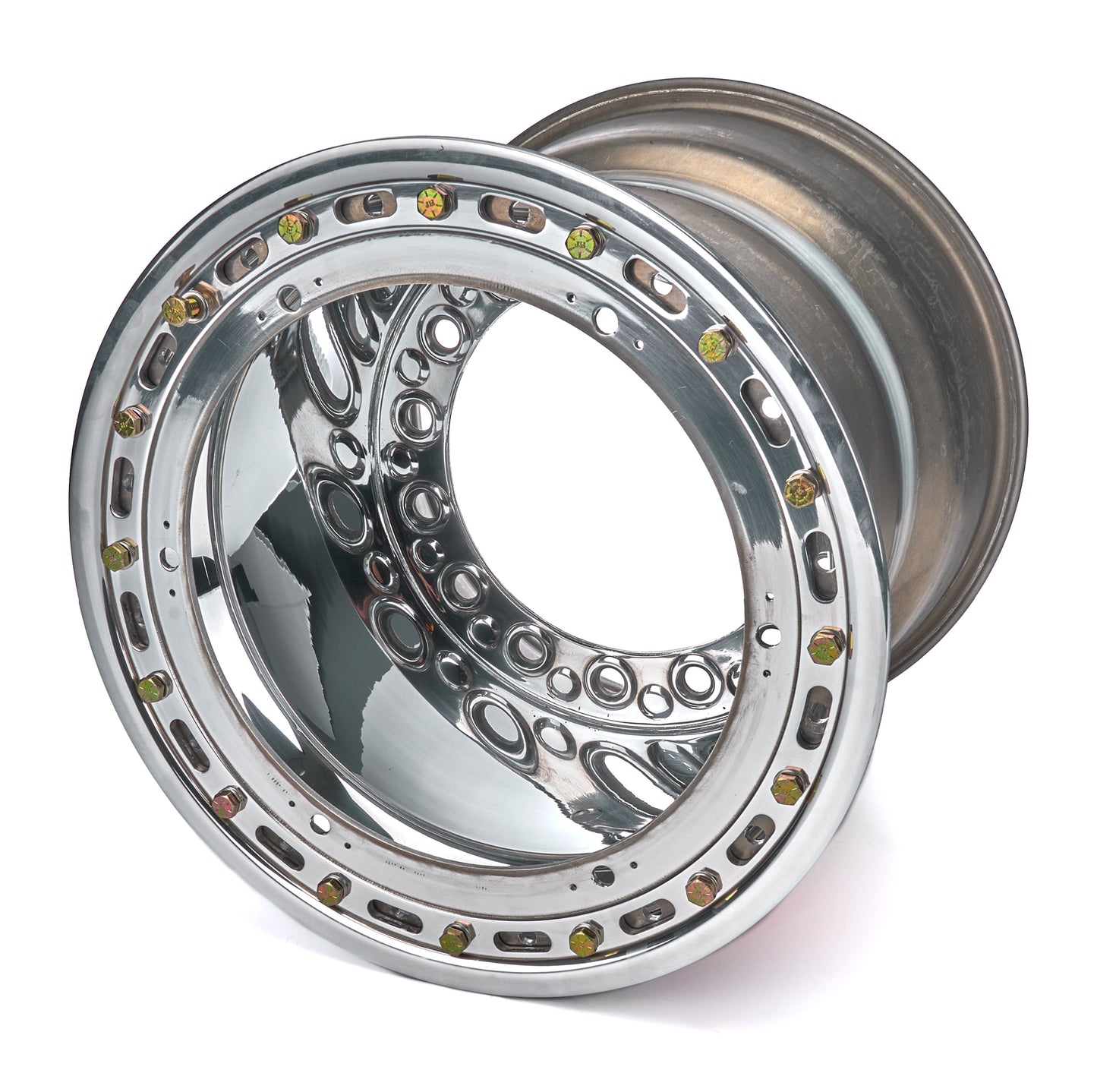 Wide 5 Wheel 15 x 14in 5in BS - Beadlock & Black Cover