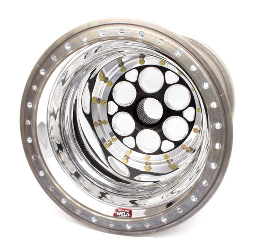 15x17x7 42 Spline Sprint Car Outer Beadlock with Cover