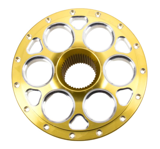42 Spline Wheel Center - Gold