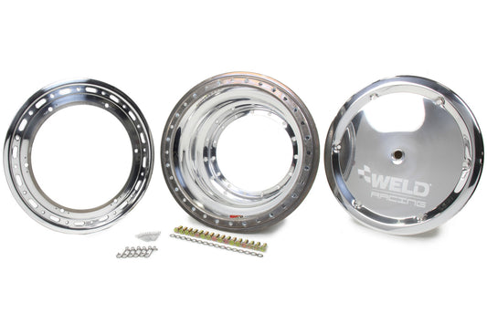 Wheel Shell, Outer, 15 x 9.25 in, Beadlock, Cover Included,