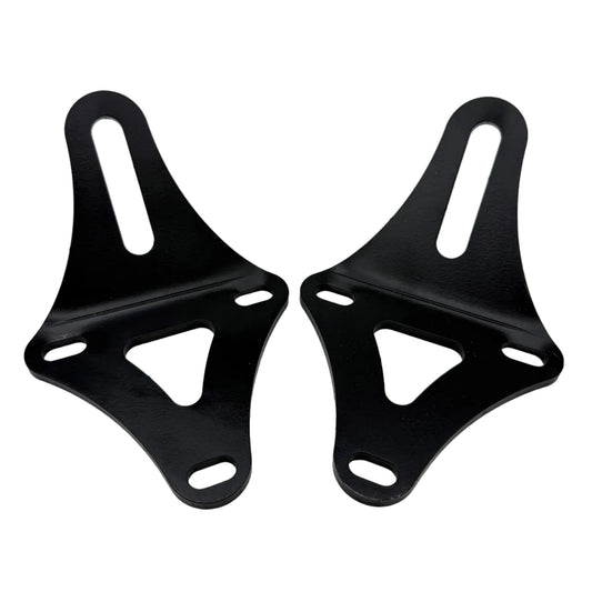 Bw Steel Slotted Motor Mount - Pair