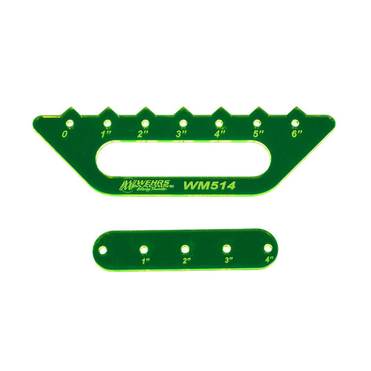 Wehrs Rivet Hole Spacing Marker