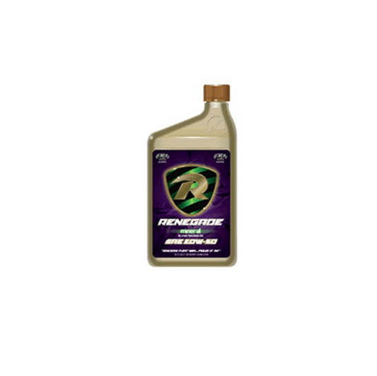 Renegade Mineral Racing Oil - 20w50