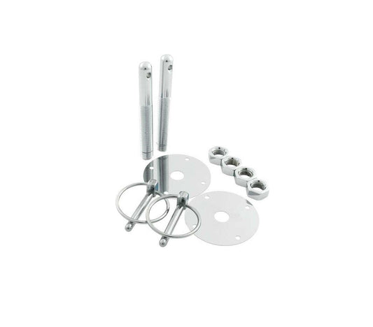 Steel Hood Pin Kit 1/2 X 4 With Flip-over Clips All18513