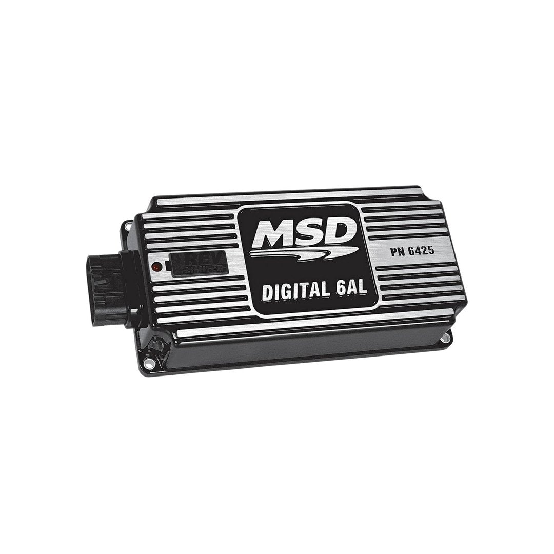 Msd 6al Digital Ignition Box With Rev Limiter - Black Msd64253